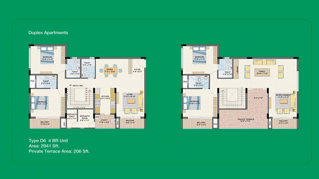 Duplex Type D6 - Nitesh Columbus Square