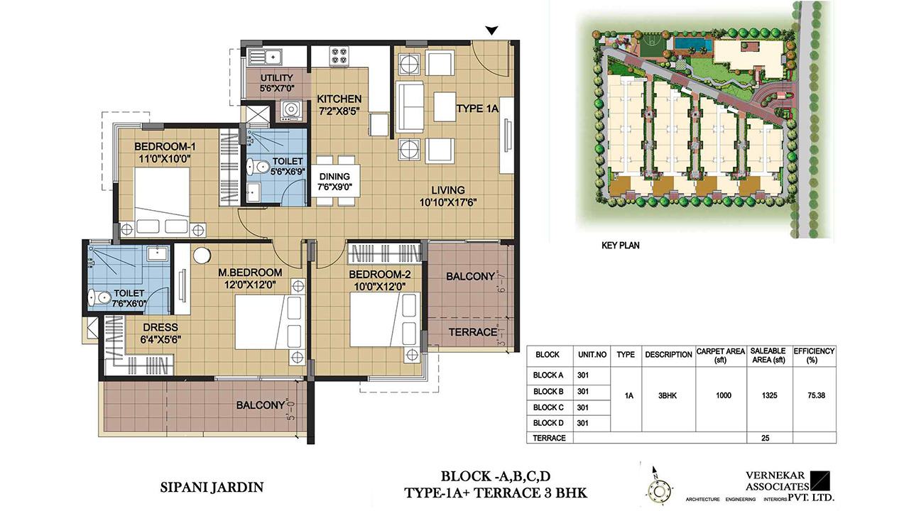 floorplan - sipani jardin