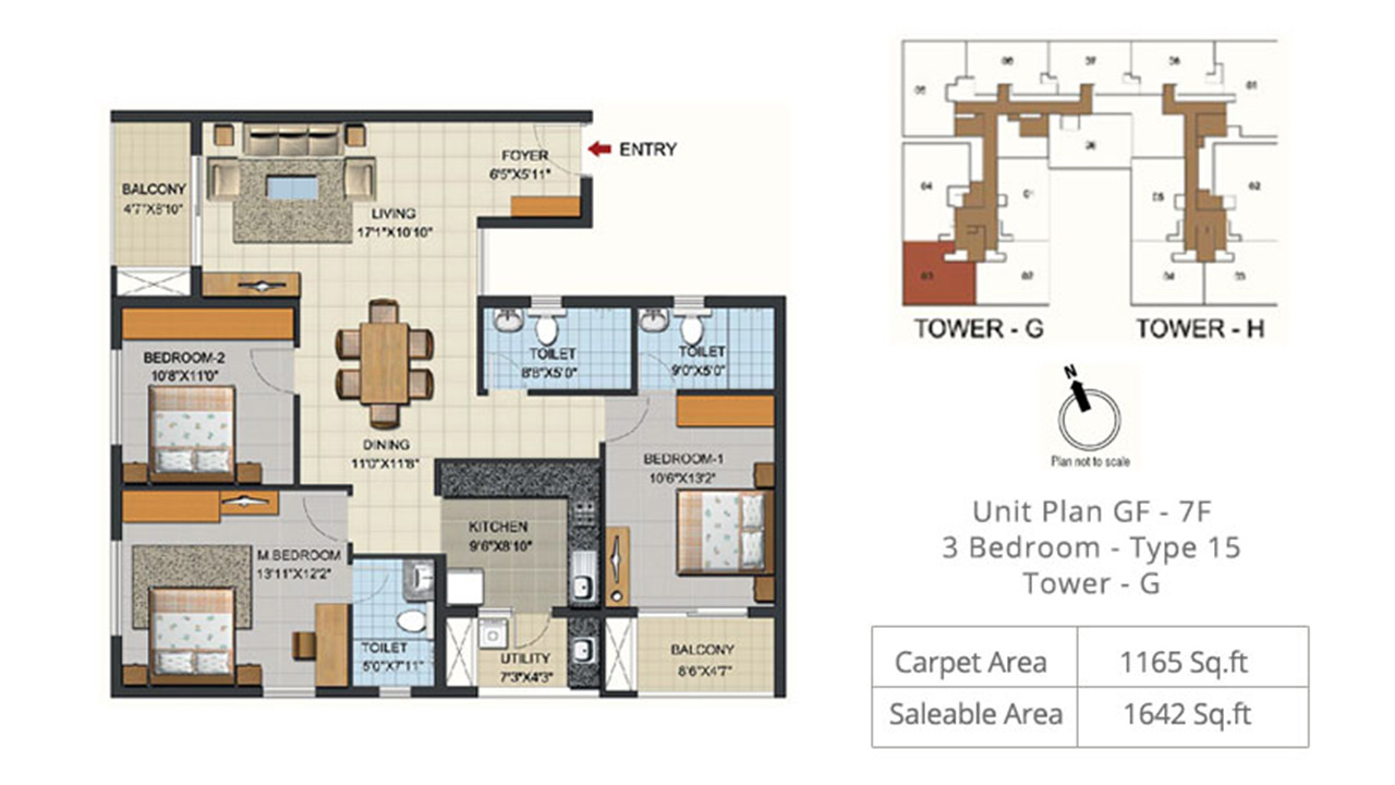 unit_3bhk_type15_toweG - ozone urbana aqua 2