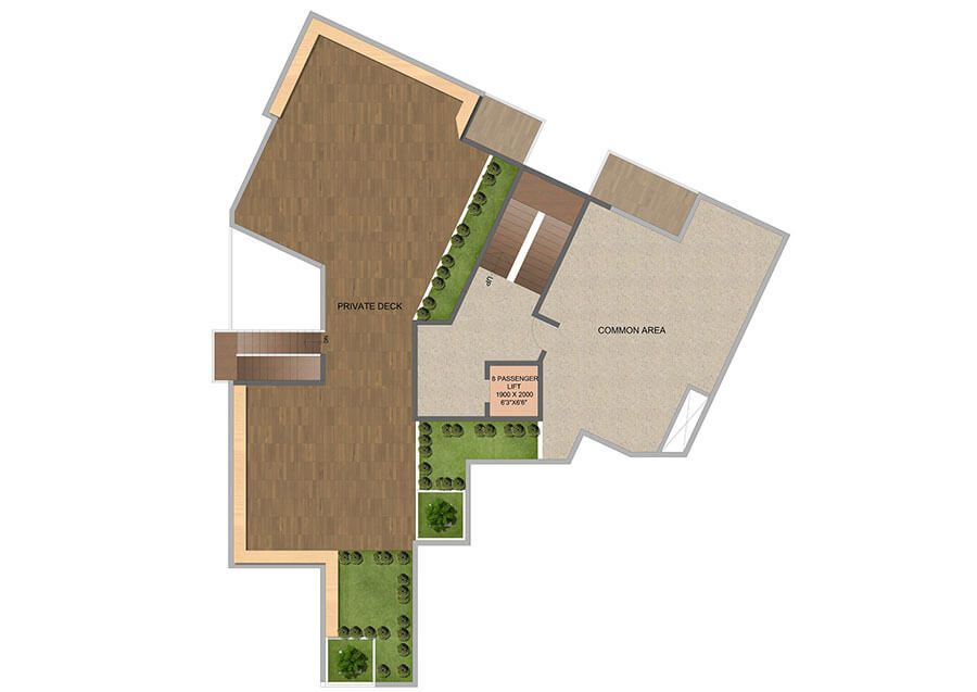 Block G Terrace Floor - rj brooke square