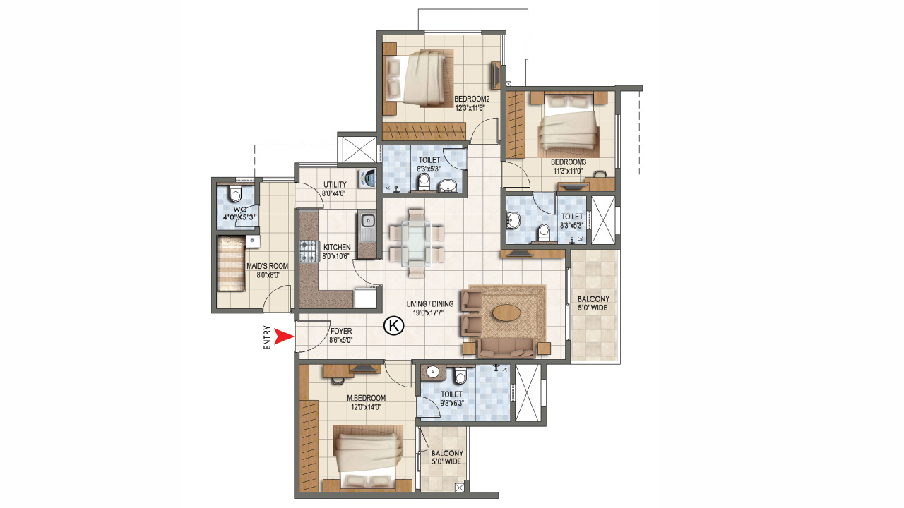 floorplan - Prestige Lake Ridge